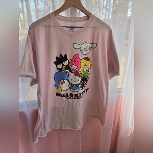 Sanrio Hello Kitty & Friends Pink Short Sleeve Tee